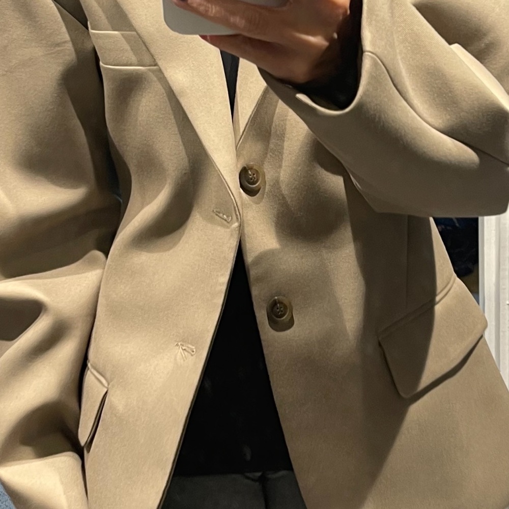 COPY - The Frankie Shop Blazer Tan Xs/S